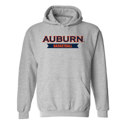 Auburn - NCAA Men's Basketball : Elyjah Freeman - Generic Shersey Hooded Sweatshirt-0