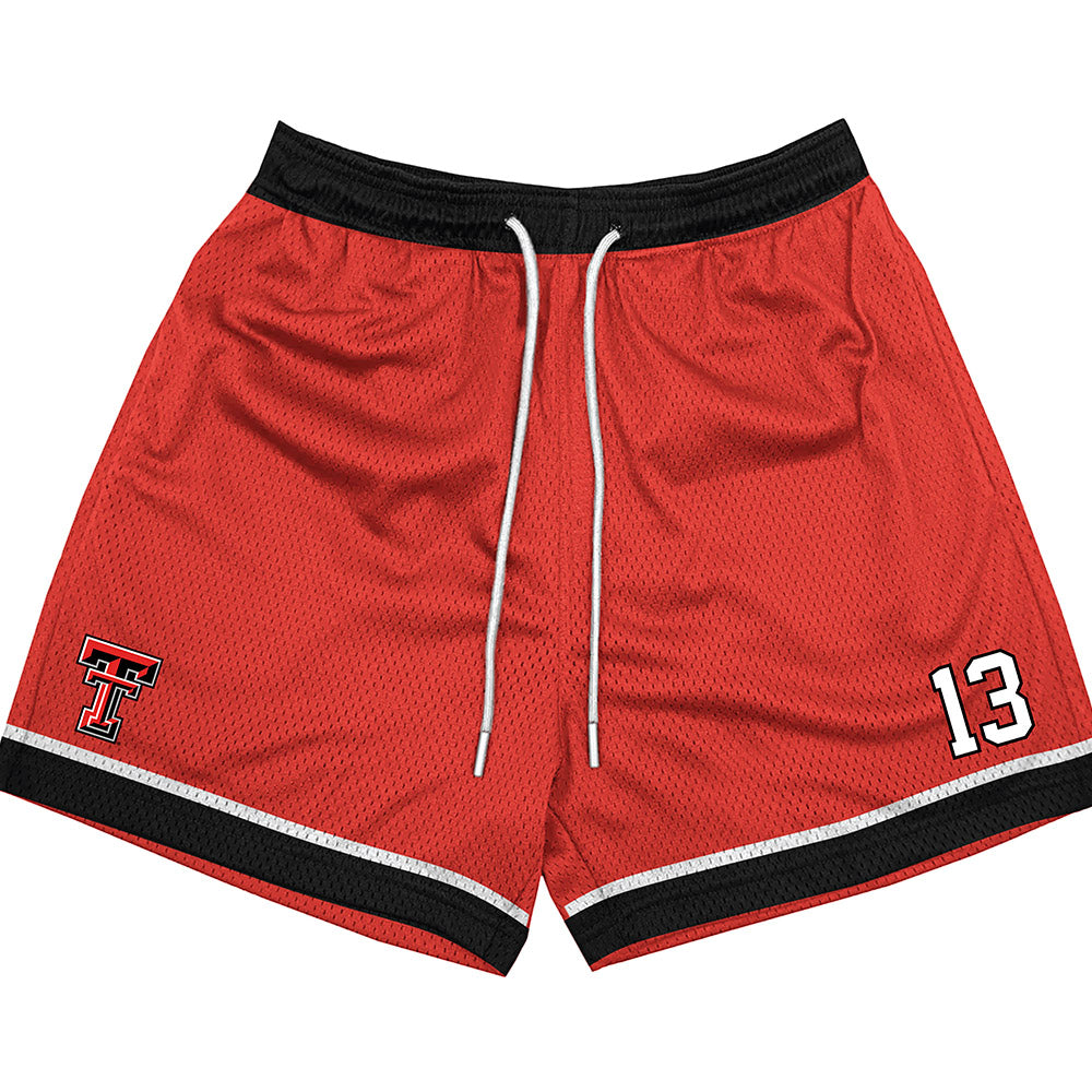Texas Tech - NCAA Men's Basketball : Marial Akuentok - Shorts-0