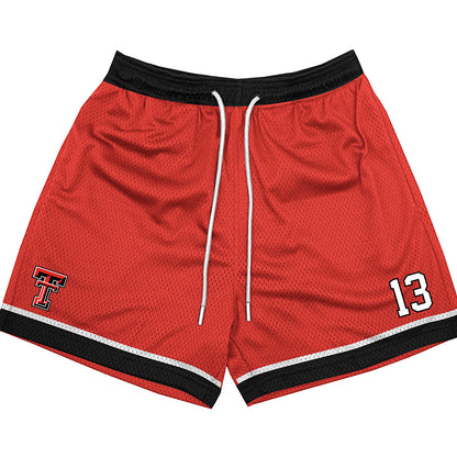 Texas Tech - NCAA Men's Basketball : Marial Akuentok - Shorts-0