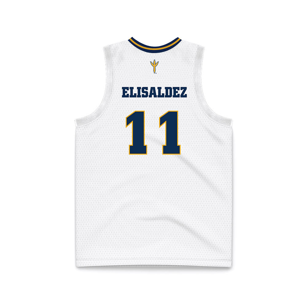 UTC - NCAA Women's Basketball : Caia Elisaldez - White Basketball Jersey-1