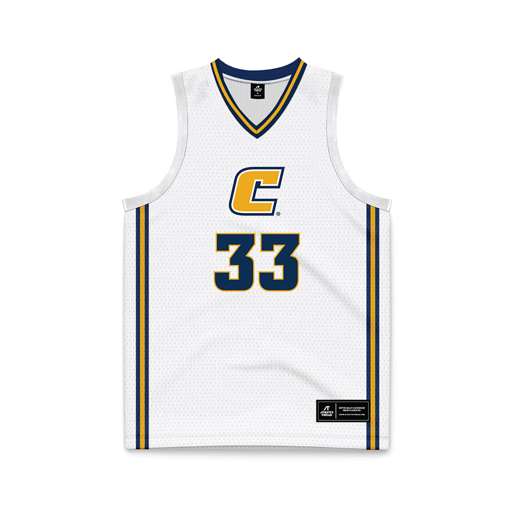 UTC - NCAA Women's Basketball : Kameran Wilson - White Basketball Jersey-0