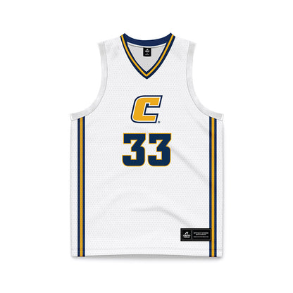 UTC - NCAA Women's Basketball : Kameran Wilson - White Basketball Jersey-0