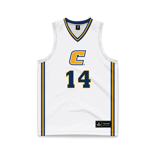 UTC - NCAA Women's Basketball : Izzy McPherson - White Basketball Jersey