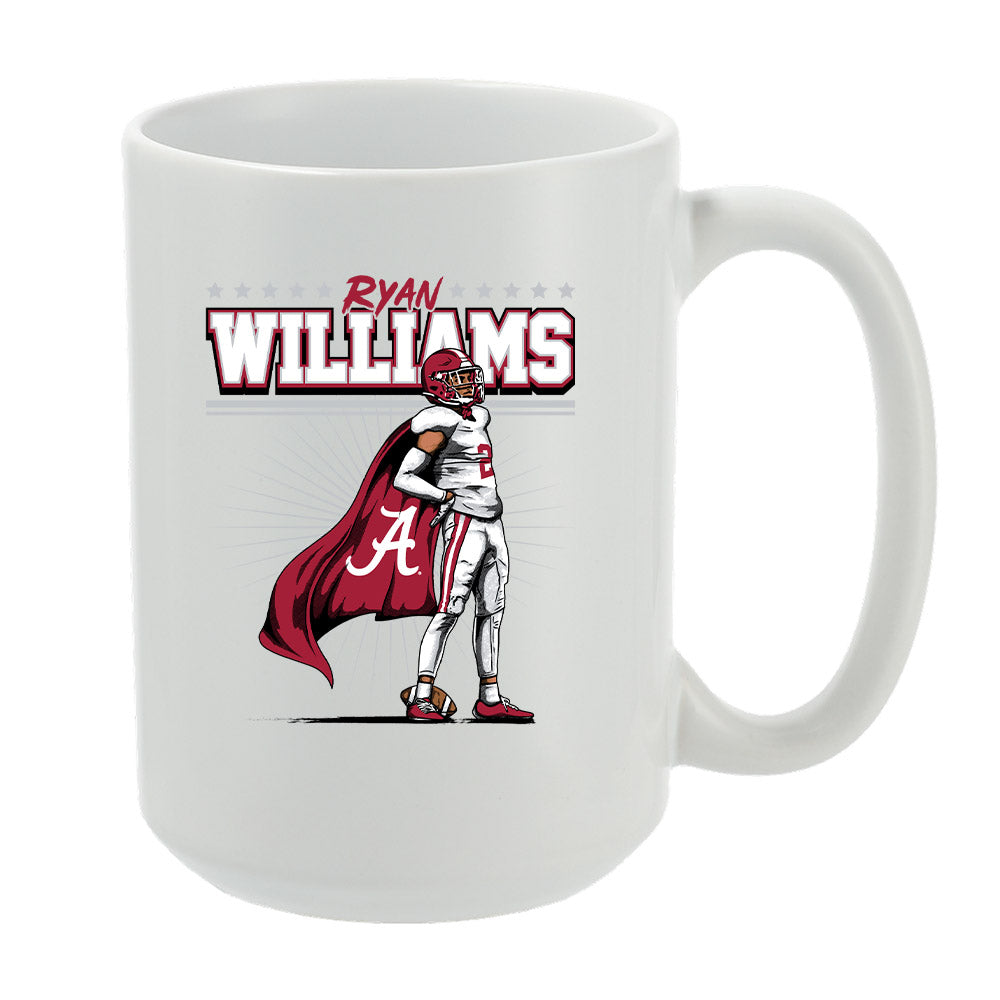 Alabama - NCAA Football :  Ryan Williams  x Roll Tide Willie -  Mug Individual Caricature