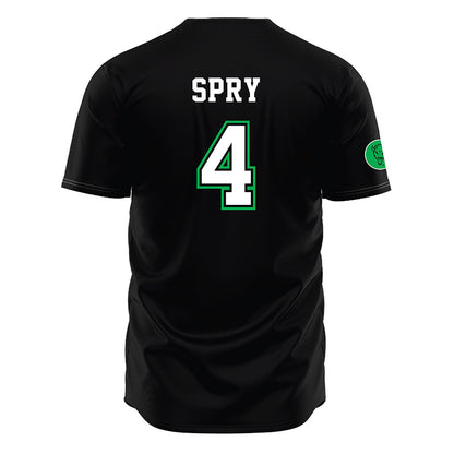 Marshall - NCAA Softball : Kate Spry - Black Jersey-1