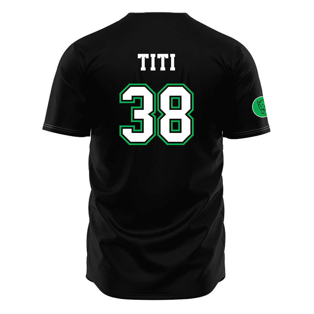 Marshall - NCAA Softball : Tia Titi - Black Jersey-1