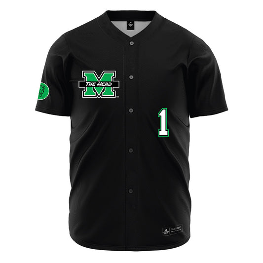 Marshall - NCAA Softball : Destiny Washington - Softball Jersey Black