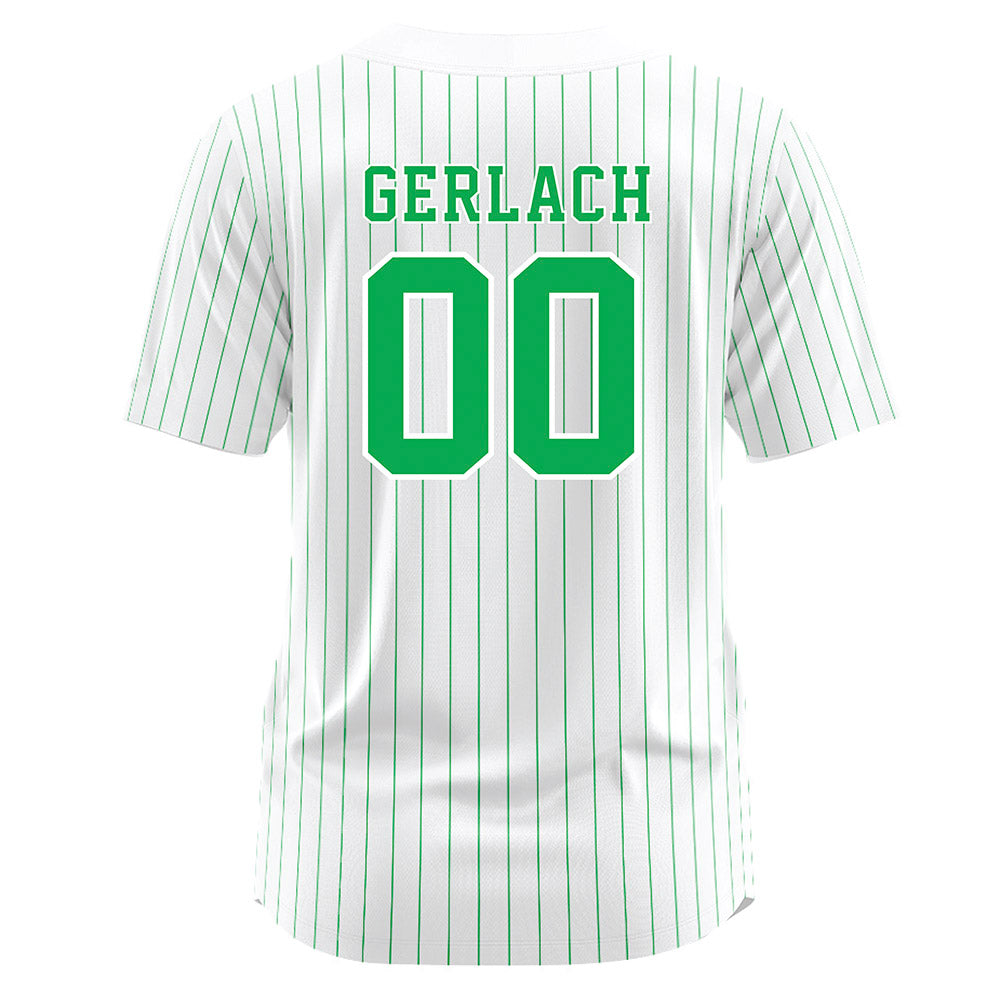 Marshall - NCAA Softball : Bella Gerlach - Baseball Jersey White