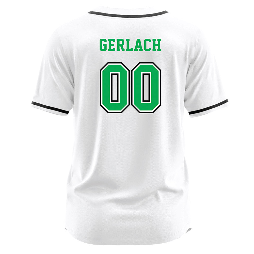 Marshall - NCAA Softball : Bella Gerlach - Baseball Jersey White