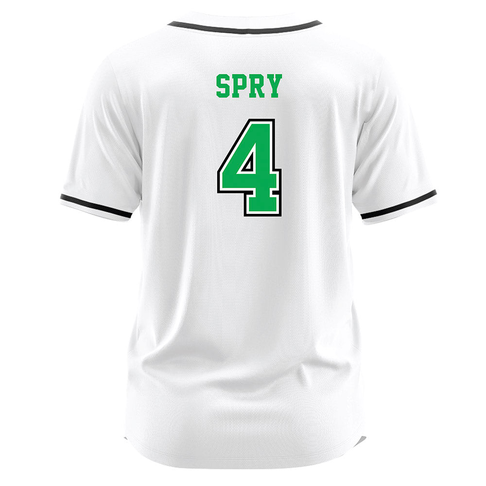 Marshall - NCAA Softball : Kate Spry - White Jersey-1