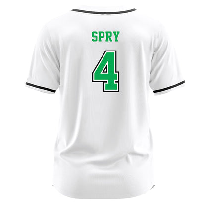 Marshall - NCAA Softball : Kate Spry - White Jersey-1