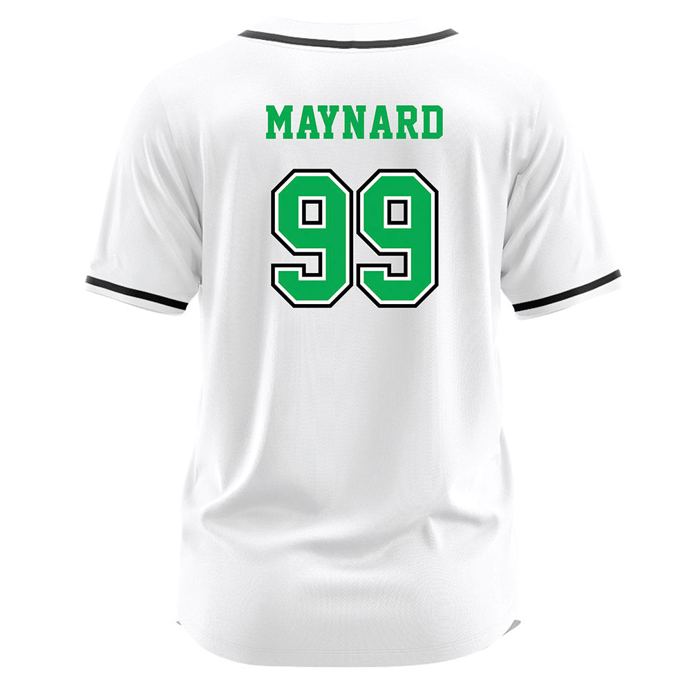 Marshall - NCAA Softball : Mackenzie Maynard - White Jersey-1