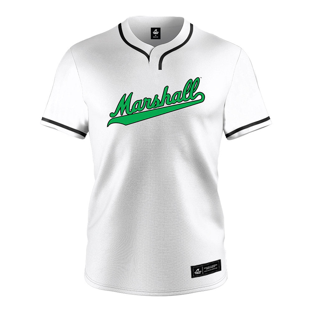 Marshall - NCAA Softball : Bella Gerlach - Baseball Jersey White