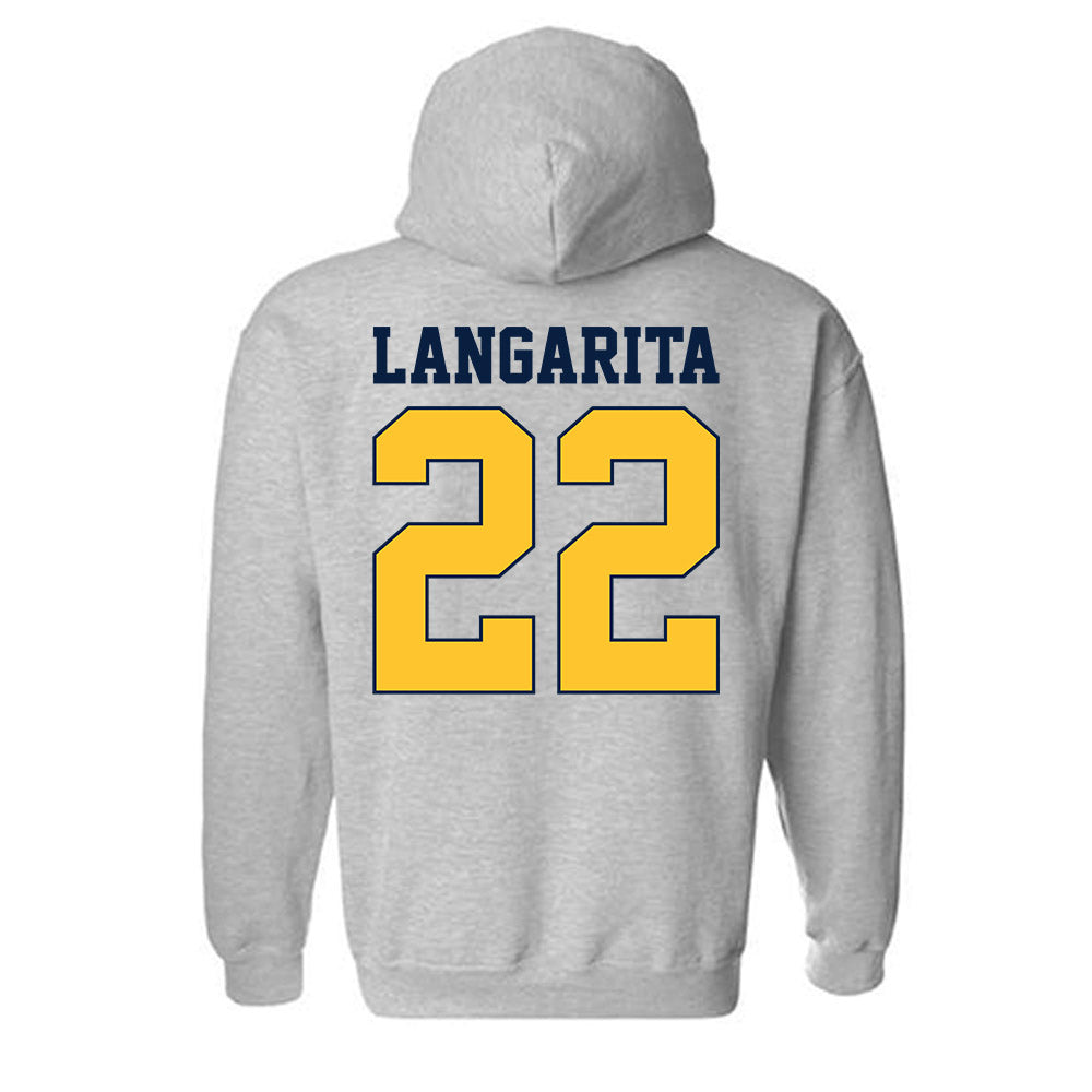 UC Berkeley - NCAA Women's Basketball : Claudia Langarita - Hooded Sweatshirt-1