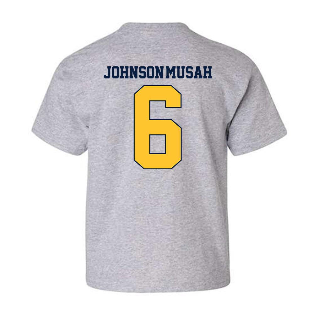 UC Berkeley - NCAA Women's Basketball : Isis Johnson-Musah - Youth T-Shirt-1