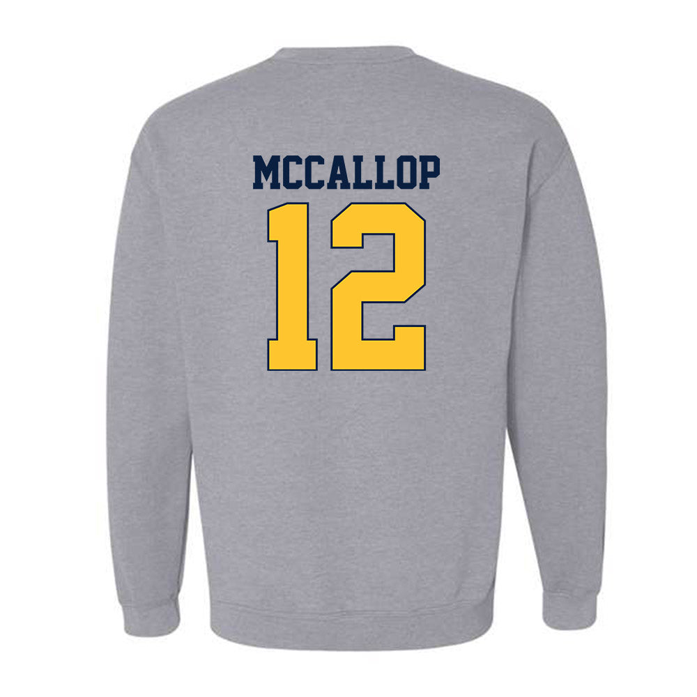 UC Berkeley - NCAA Women's Basketball : Grace McCallop - Crewneck Sweatshirt-1