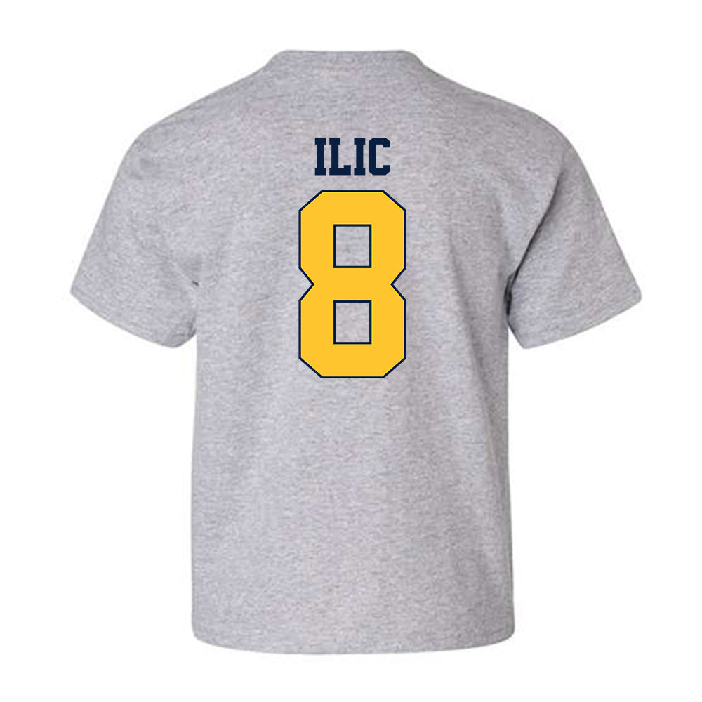 UC Berkeley - NCAA Men's Basketball : Milos Ilic - Youth T-Shirt-1