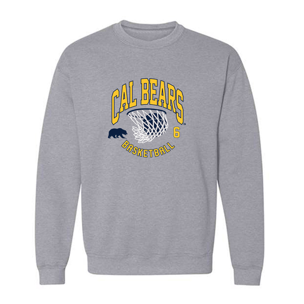 UC Berkeley - NCAA Men's Basketball : Jorell Clark - Crewneck Sweatshirt-0