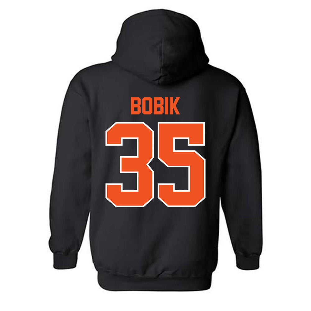 Oklahoma State - NCAA Men's Basketball : Jaxton Bobik - Classic Shersey Hooded Sweatshirt-1