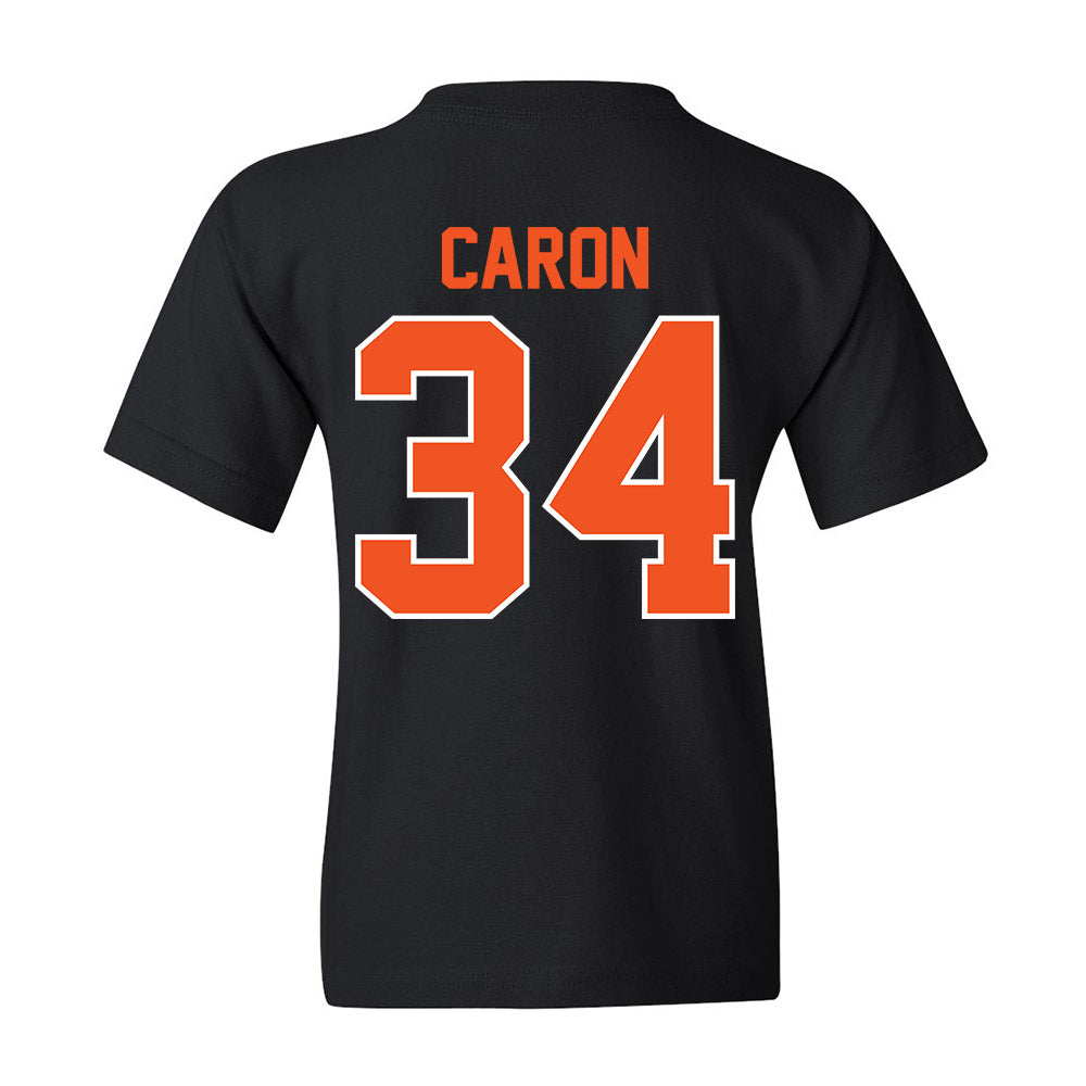 Oklahoma State - NCAA Men's Basketball : Tyler Caron - Classic Shersey Youth T-Shirt