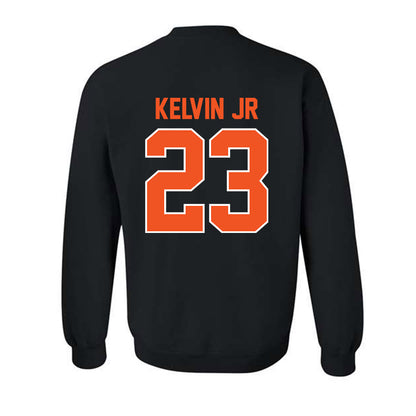 Oklahoma State - NCAA Men's Basketball : Mikey Kelvin Jr - Classic Shersey Crewneck Sweatshirt-1