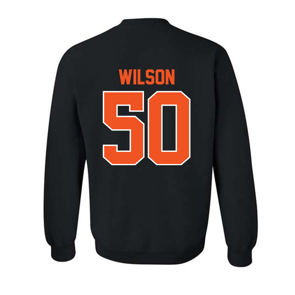 Oklahoma State - NCAA Football : Gunnar Wilson - Classic Shersey Crewneck Sweatshirt