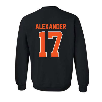 Oklahoma State - NCAA Baseball : Elijah Alexander - Classic Shersey Crewneck Sweatshirt