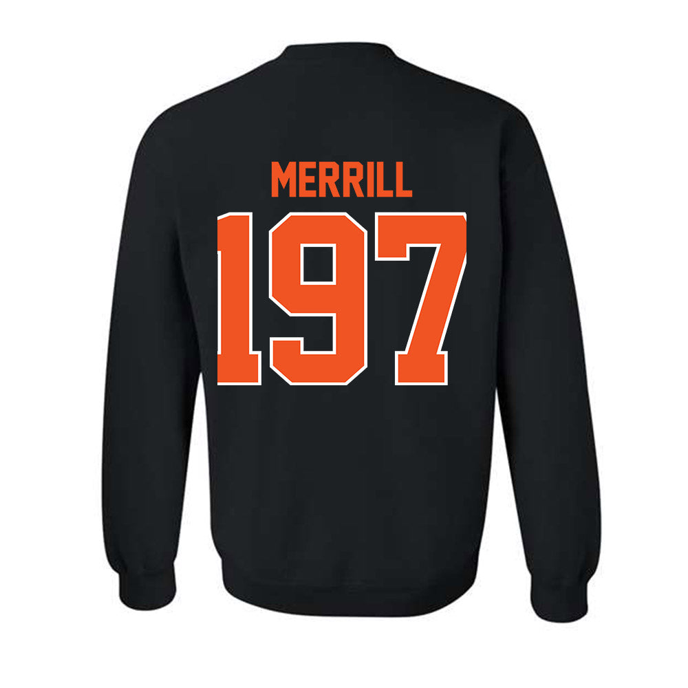 Oklahoma State - NCAA Wrestling : Cody Merrill - Classic Shersey Crewneck Sweatshirt-1