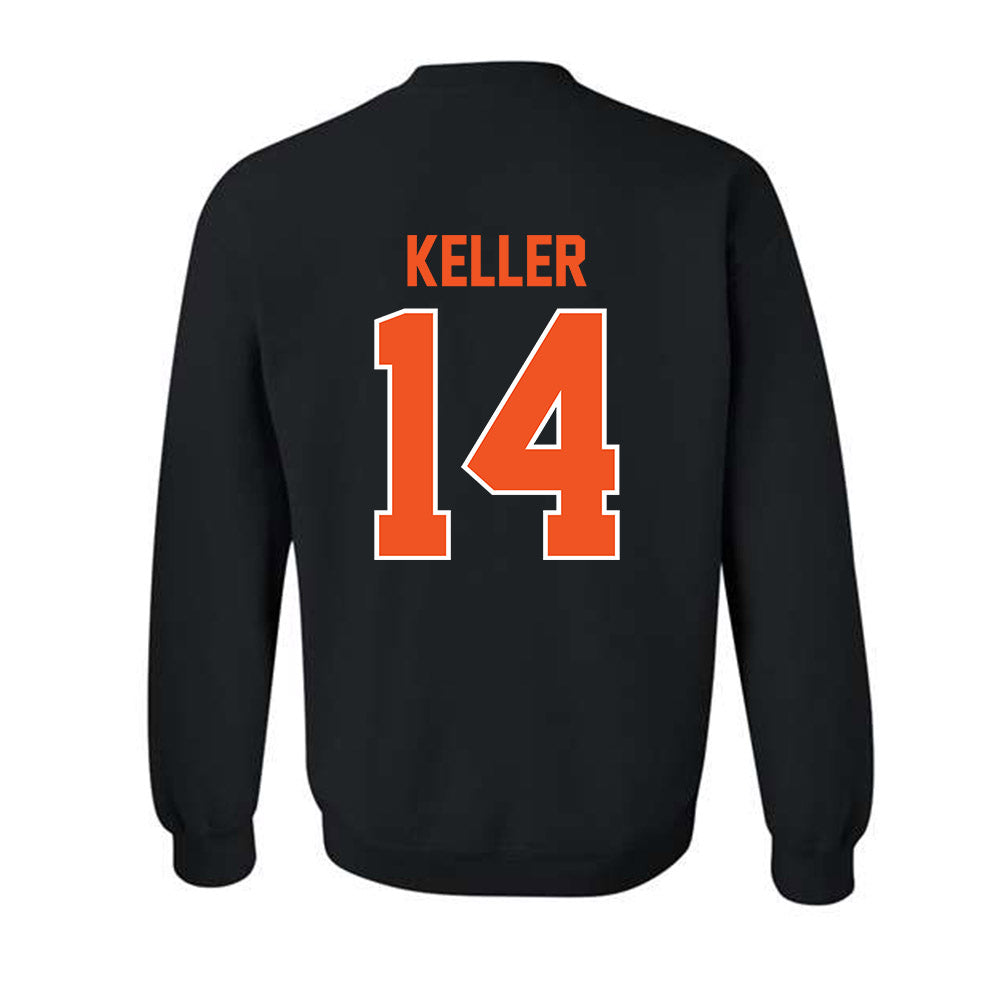 Oklahoma State - NCAA Men's Basketball : Jamyron Keller - Classic Shersey Crewneck Sweatshirt-1