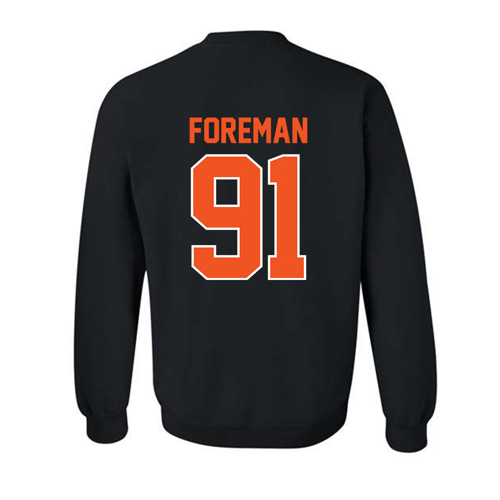 Oklahoma State - NCAA Football : Jaedon Foreman - Crewneck Sweatshirt Classic Shersey