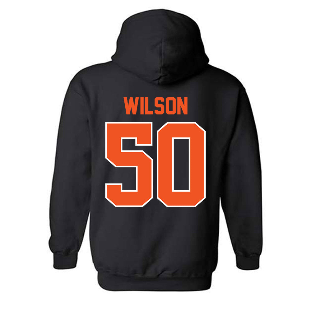 Oklahoma State - NCAA Football : Gunnar Wilson - Classic Shersey Hooded Sweatshirt