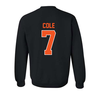 Oklahoma State - NCAA Men's Basketball : Kirk Cole - Classic Shersey Crewneck Sweatshirt-1