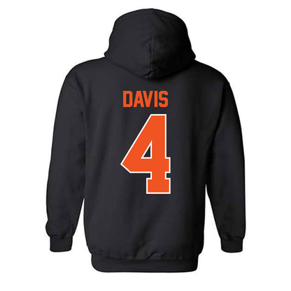 Oklahoma State - NCAA Men's Basketball : Davonte Davis - Classic Shersey Hooded Sweatshirt-1