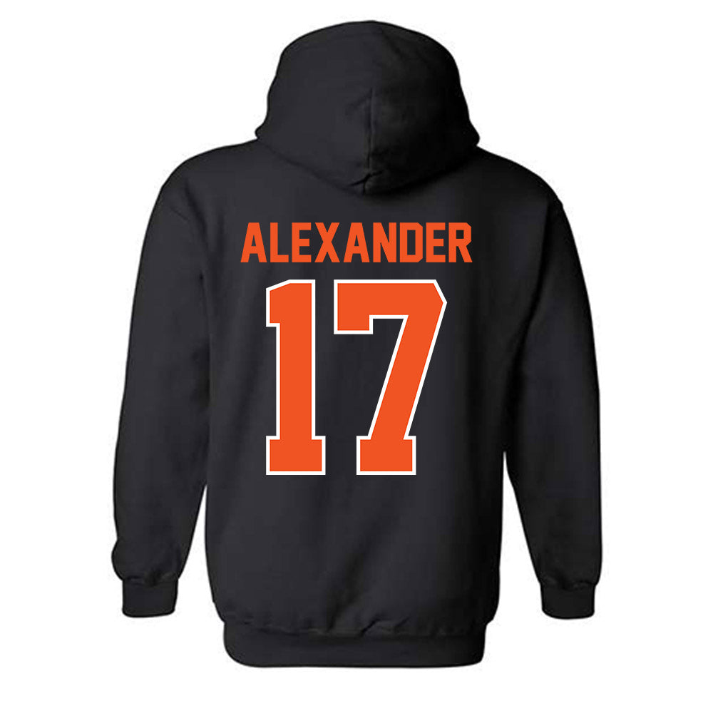 Oklahoma State - NCAA Baseball : Elijah Alexander - Classic Shersey Hooded Sweatshirt