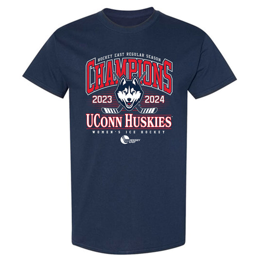 UConn - NCAA Women's Ice Hockey : Hockey East Regular Season Champs - Roster T-Shirt
