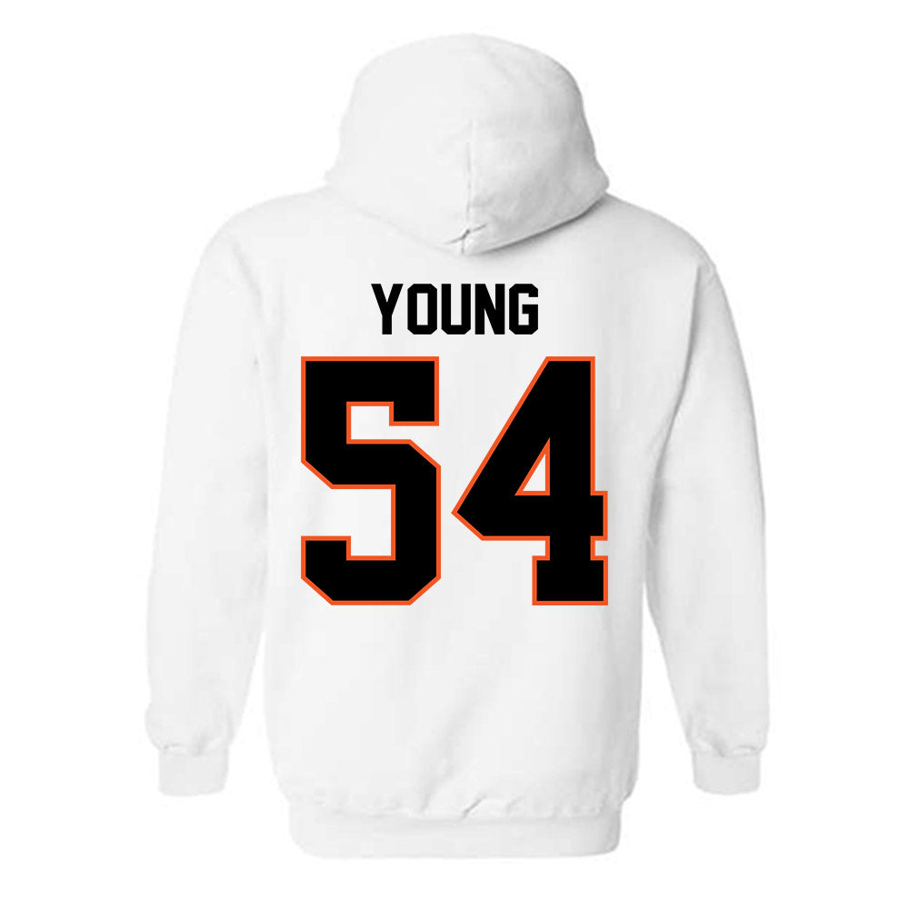 Oklahoma State - NCAA Football : Austin Young - Classic Shersey Hooded Sweatshirt