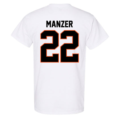 Oklahoma State - NCAA Men's Basketball : Brooks Manzer - Classic Shersey T-Shirt