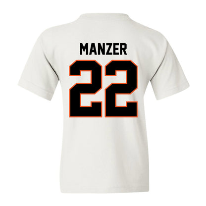 Oklahoma State - NCAA Men's Basketball : Brooks Manzer - Classic Shersey Youth T-Shirt