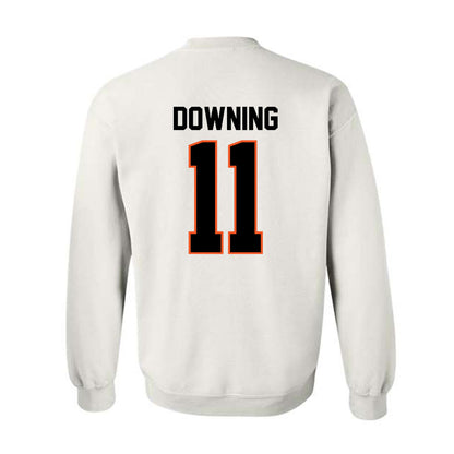 Oklahoma State - NCAA Softball : Preslee Downing - Classic Shersey Crewneck Sweatshirt-1