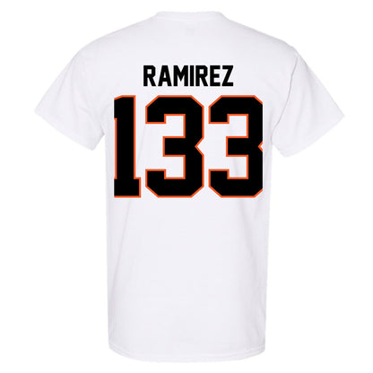 Oklahoma State - NCAA Wrestling : Ronnie Ramirez - Classic Shersey T-Shirt-1