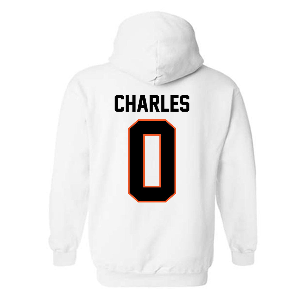 Oklahoma State - NCAA Football : Malik Charles - Classic Shersey Hooded Sweatshirt-1
