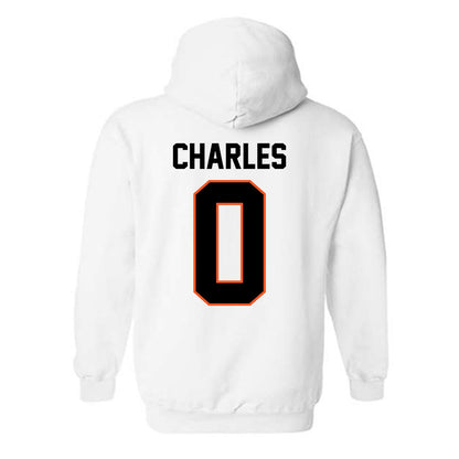 Oklahoma State - NCAA Football : Malik Charles - Classic Shersey Hooded Sweatshirt-1