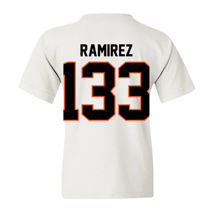 Oklahoma State - NCAA Wrestling : Ronnie Ramirez - Classic Shersey Youth T-Shirt-1