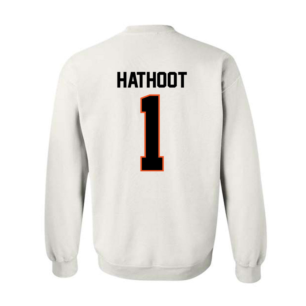 Oklahoma State - NCAA Softball : Rachael Hathoot - Classic Shersey Crewneck Sweatshirt-1