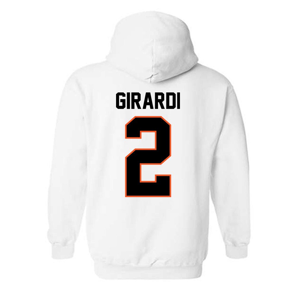 Oklahoma State - NCAA Women's Basketball : Lena Girardi - Classic Shersey Hooded Sweatshirt-1