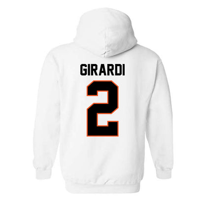 Oklahoma State - NCAA Women's Basketball : Lena Girardi - Classic Shersey Hooded Sweatshirt-1