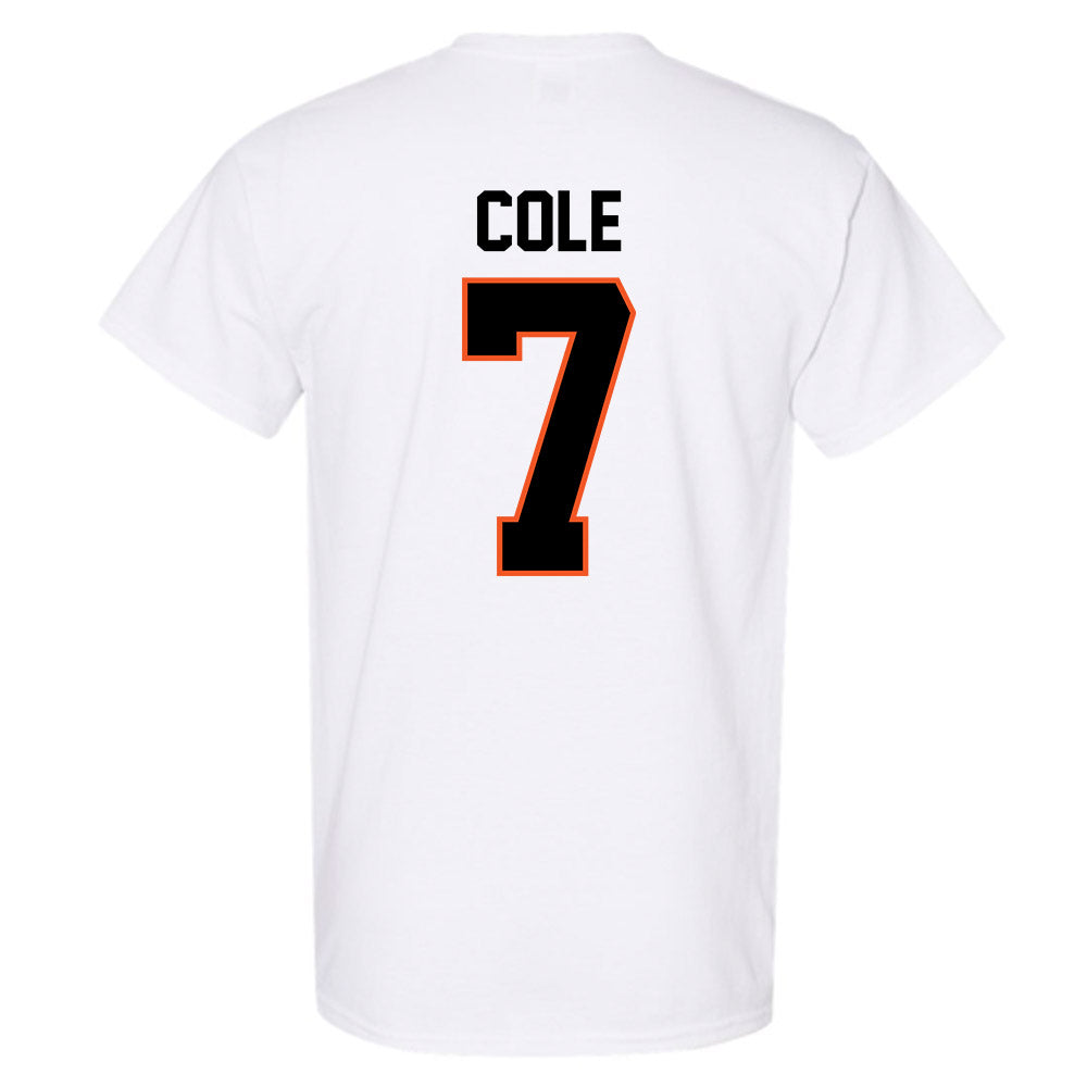 Oklahoma State - NCAA Men's Basketball : Kirk Cole - Classic Shersey T-Shirt-2