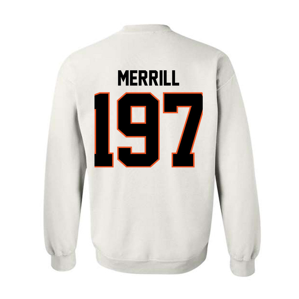 Oklahoma State - NCAA Wrestling : Cody Merrill - Classic Shersey Crewneck Sweatshirt-1