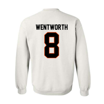 Oklahoma State - NCAA Baseball : TP Wentworth - Classic Shersey Crewneck Sweatshirt-1