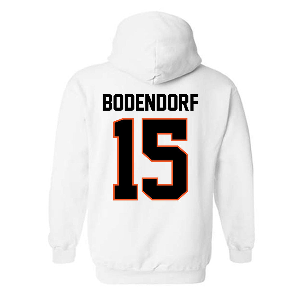 Oklahoma State - NCAA Baseball : Harrison Bodendorf - Classic Shersey Hooded Sweatshirt-1